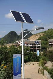 閃亮千村 飛利浦太陽能離網led路燈系統