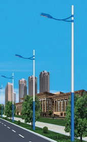 陜西太陽能路燈廠家產品大圖 陜西鑫凱路燈廠家