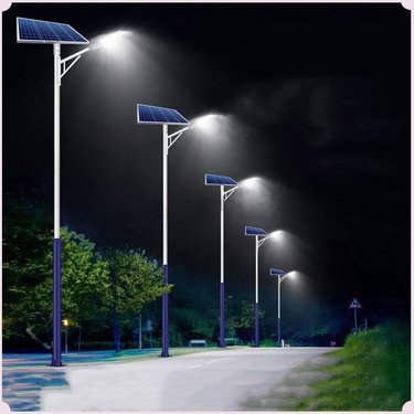 農(nóng)村公路8米單臂太陽能路燈led照明燈具鍍鋅燈桿 - 愛企查